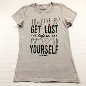 Paper Towns Grey T Shirt Get Lost B4 U Find Urself